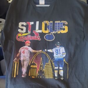 St. Louis Cardinals and Blues Graphic T-Shirt